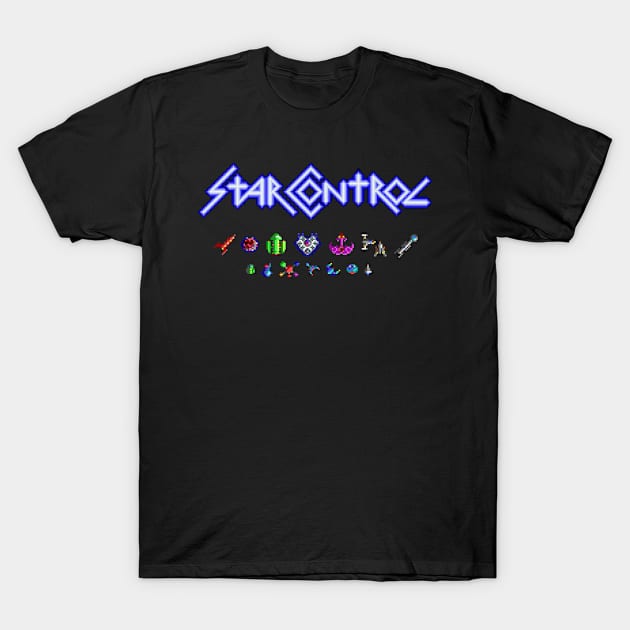 Star Control (CHARS) T-Shirt by iloveamiga